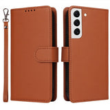 Betopnice Samsung Galaxy S22 Cover med Aftageligt Cover 005 Brun