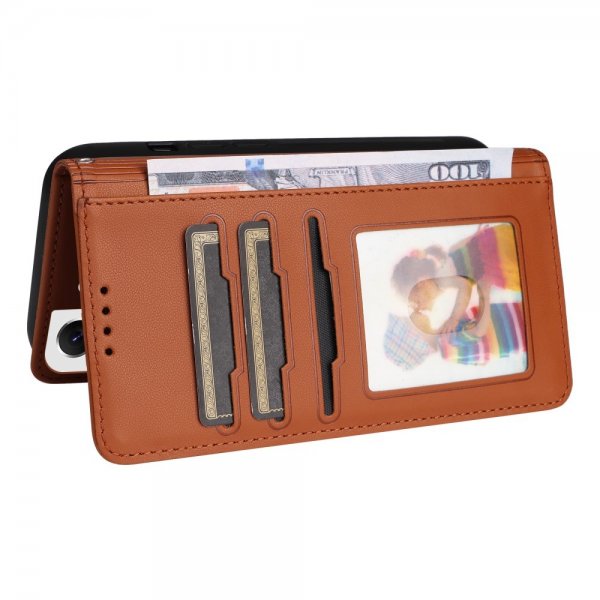 Betopnice Samsung Galaxy S22 Cover med Aftageligt Cover 005 Brun