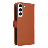 Betopnice Samsung Galaxy S22 Cover med Aftageligt Cover 005 Brun