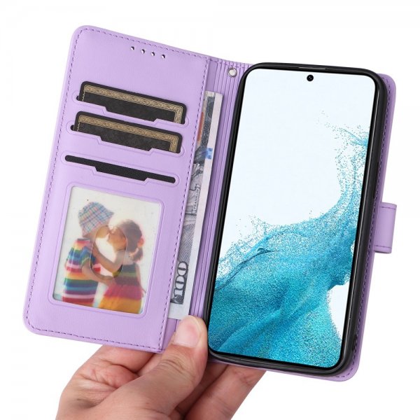 Betopnice Samsung Galaxy S22 Cover med aftageligt etui 005 Lilla