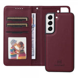 Betopnice Samsung Galaxy S22 Cover med aftageligt etui 005 Rød