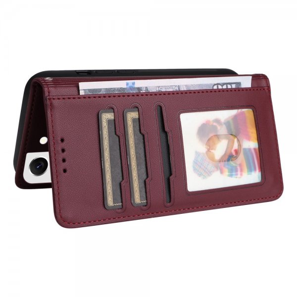Betopnice Samsung Galaxy S22 Cover med aftageligt etui 005 Rød