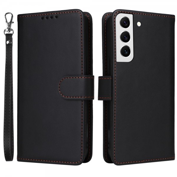 Betopnice Samsung Galaxy S22 Cover med aftageligt etui 005 Sort