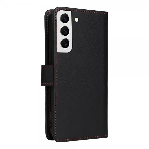 Betopnice Samsung Galaxy S22 Cover med aftageligt etui 005 Sort