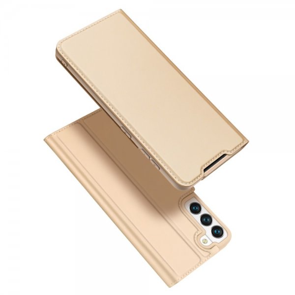 Dux Ducis Samsung Galaxy S22 Cover Skin Pro Series Guld
