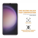 Enkay Samsung Galaxy S22/Galaxy S23 Skærmbeskytter med monteringsramme Easy Install