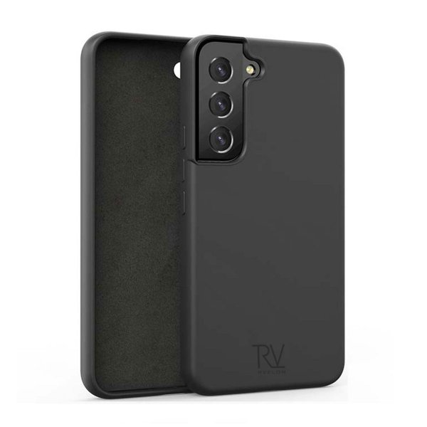 Rvelon Samsung Galaxy S22 Cover Silikone Sort