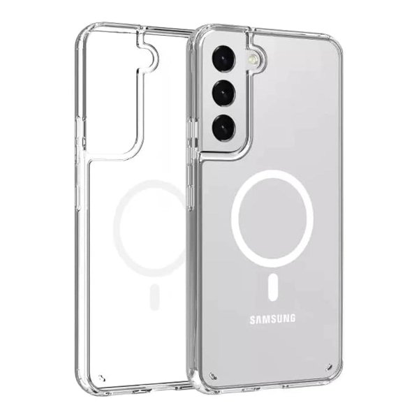 Samsung Galaxy S22 Cover Glitter MagSafe Transparent