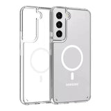 Samsung Galaxy S22 Cover Glitter MagSafe Transparent