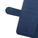Rvelon Samsung Galaxy S22 Cover Magnetisk Aftageligt Etui Blå