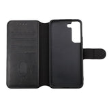 Rvelon Samsung Galaxy S22 Cover Magnetisk Aftageligt Etui Sort