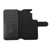 Rvelon Samsung Galaxy S22 Cover Magnetisk Aftageligt Etui Sort