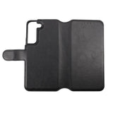 Rvelon Samsung Galaxy S22 Cover Magnetisk Aftageligt Etui Sort