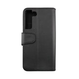 Rvelon Samsung Galaxy S22 Etui Udklappeligt Kortrum Sort