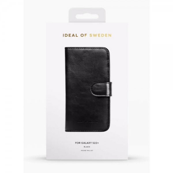Ideal of Sweden Samsung Galaxy S22 Plus Cover Magnet Wallet+ Sort