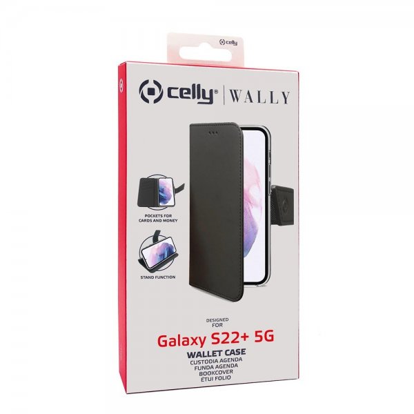 Celly Samsung Galaxy S22 Plus Cover Wally Wallet Case Sort