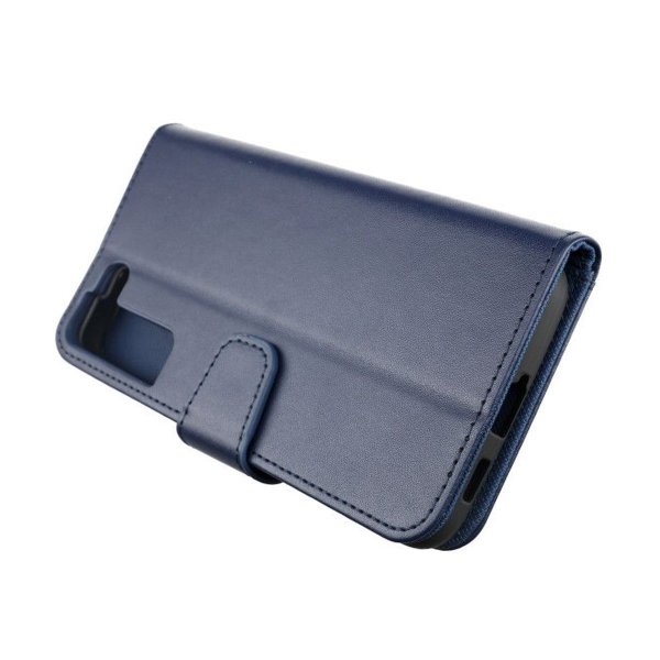 Rvelon Samsung Galaxy S22 Plus Cover Udklappeligt Kortrum Blå