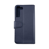 Rvelon Samsung Galaxy S22 Plus Cover Udklappeligt Kortrum Blå