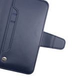 Rvelon Samsung Galaxy S22 Plus Cover Udklappeligt Kortrum Blå