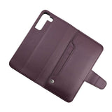 Rvelon Samsung Galaxy S22 Plus Cover Udklappeligt Kortrum Lilla
