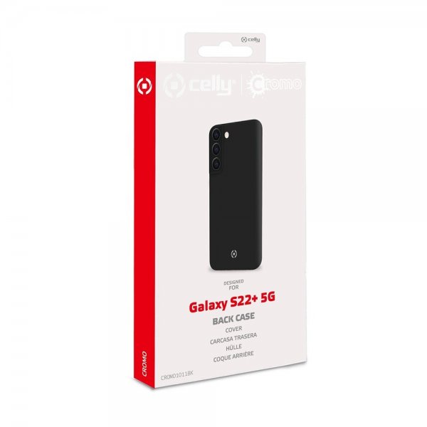 Celly Samsung Galaxy S22 Plus Cover CROMO Sort