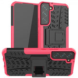 Samsung Galaxy S22 Plus Cover Dækmønster Stativfunktion Magenta