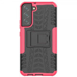 Samsung Galaxy S22 Plus Cover Dækmønster Stativfunktion Magenta
