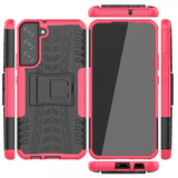 Samsung Galaxy S22 Plus Cover Dækmønster Stativfunktion Magenta