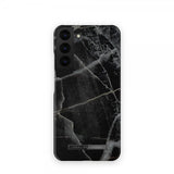 Ideal of Sweden Samsung Galaxy S22 Plus Cover Fashion Case Black Thunder Marble