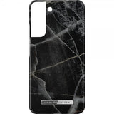 Ideal of Sweden Samsung Galaxy S22 Plus Cover Fashion Case Black Thunder Marble
