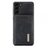 Dg.Ming Samsung Galaxy S22 Plus Cover M1 Series Aftagelig Kortholder Sort