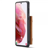 Dg.Ming Samsung Galaxy S22 Plus Cover M2 Series Aftagelig Kortholder Brun