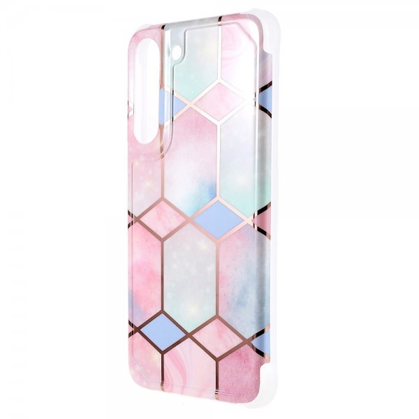 Samsung Galaxy S22 Plus Cover Marmor Rosa