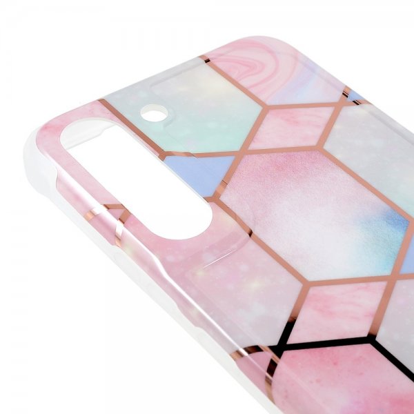 Samsung Galaxy S22 Plus Cover Marmor Rosa