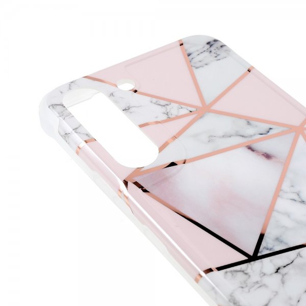 Samsung Galaxy S22 Plus Cover Marmor Hvid