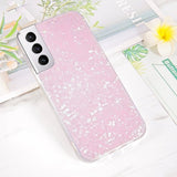 Ipaky Samsung Galaxy S22 Plus Cover Marmor Mønster Rosa