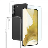 Northjo Samsung Galaxy S22 Plus Cover med Skærmbeskyttelse og Kamerabeskyttelse 3-i-1