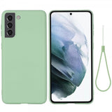 Samsung Galaxy S22 Plus Cover med Strop Silikone Grøn