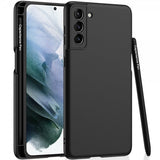 GKK Samsung Galaxy S22 Plus Cover med Stylus Sort