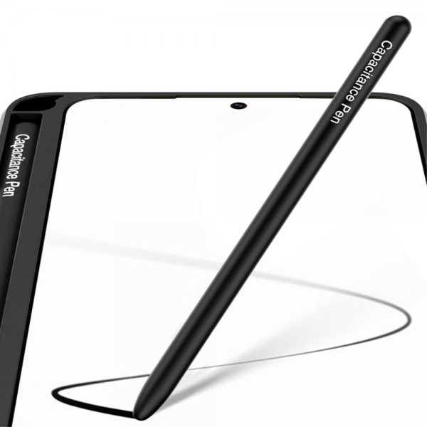 GKK Samsung Galaxy S22 Plus Cover med Stylus Sort