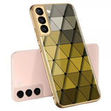GKK Samsung Galaxy S22 Plus Cover Motiv Gule Trekanter