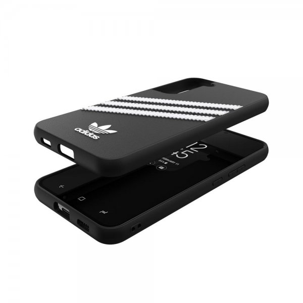 Adidas Samsung Galaxy S22 Plus Cover Moulded Case PU Sort Hvid