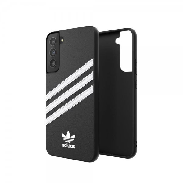 Adidas Samsung Galaxy S22 Plus Cover Moulded Case PU Sort Hvid