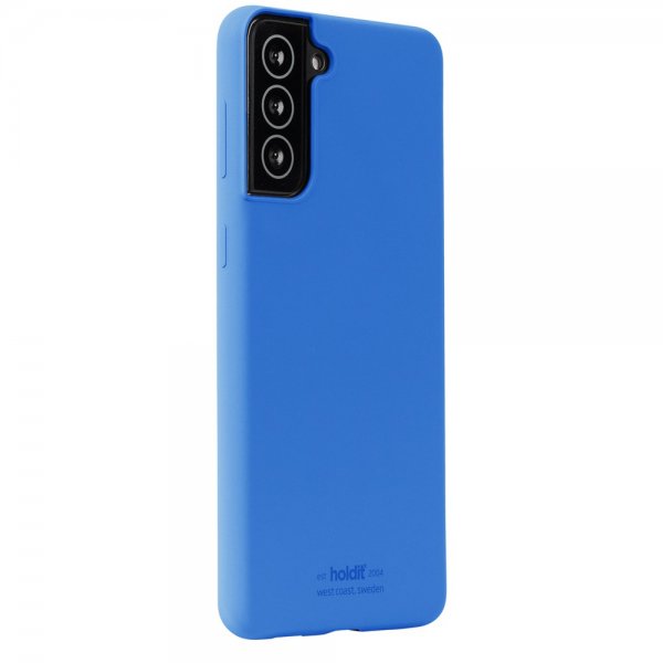 holdit Samsung Galaxy S22 Plus Cover Silikone Sky Blue