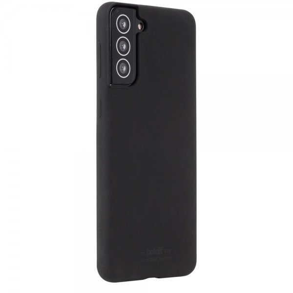 Holdit Samsung Galaxy S22 Plus Cover Silikone Sort