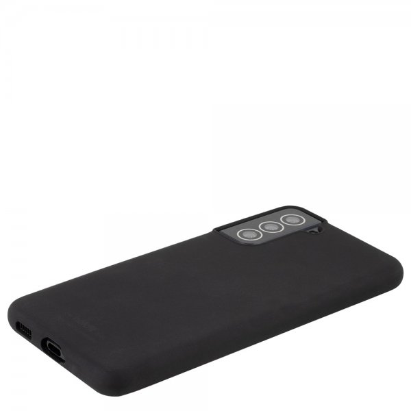 Holdit Samsung Galaxy S22 Plus Cover Silikone Sort