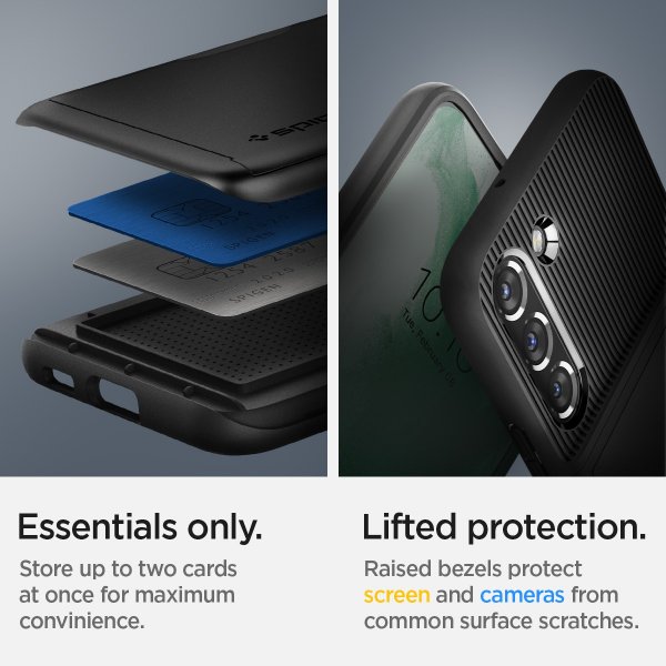 Spigen Samsung Galaxy S22 Plus Cover Slim Armor CS Sort