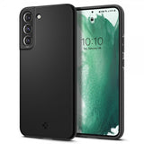 Spigen Samsung Galaxy S22 Plus Cover Tyndt Fit Sort
