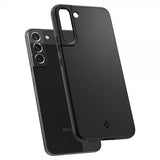Spigen Samsung Galaxy S22 Plus Cover Tyndt Fit Sort