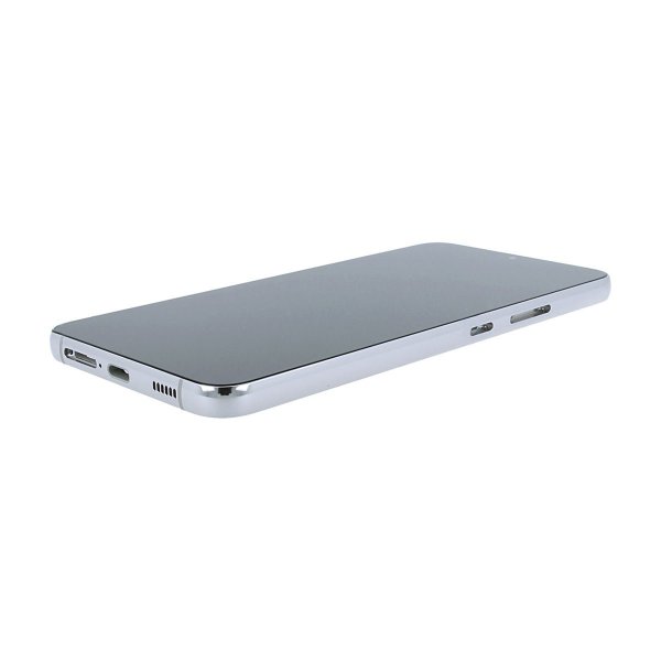 Samsung Galaxy S22 Plus Skærm med LCD Display Original - Hvid/Creme/Blå
